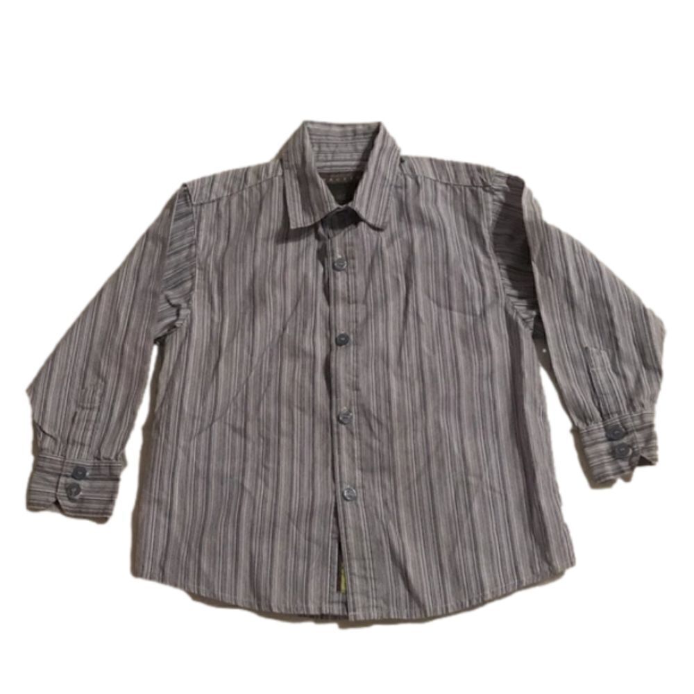 Kenneth Cole Reaction Boy’s Multicolored Long Sleeve Button Down Shirt